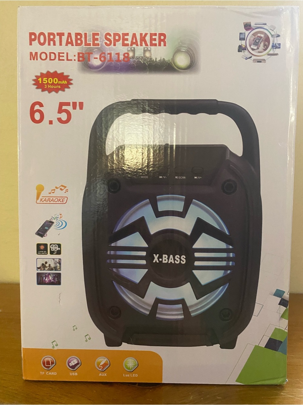 Bass X-BASS Portable Bluetooth Speaker - Picture 3 of 4